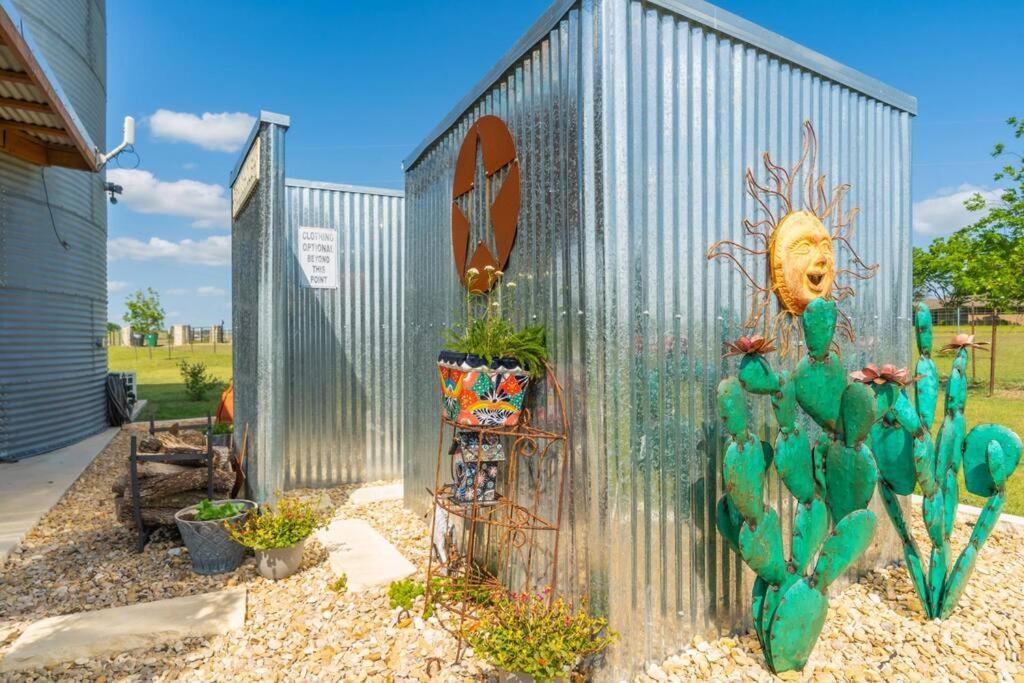Silo House At Laughing Llama Farm Troy Exteriör bild